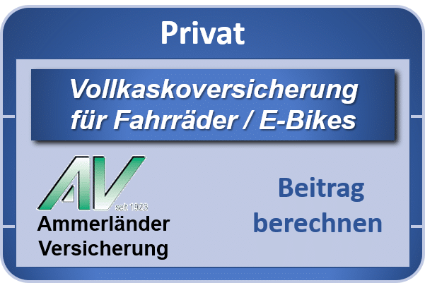 Fahrrad-Vollkaskoversicherung